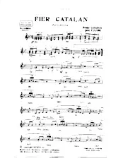 scarica la spartito per fisarmonica Fier Catalan (Paso Doble) in formato PDF