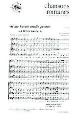 télécharger la partition d'accordéon Ell' me l'avait toudis promis (La petite gayolle) (Harmonisation : Paul Moors) (Marche) au format PDF