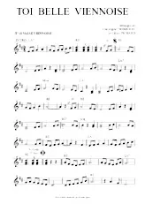 scarica la spartito per fisarmonica Toi belle viennoise (Valse Viennoise) in formato PDF