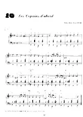 download the accordion score Les copains d'abord in PDF format