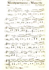 descargar la partitura para acordeón Montparnasse Musette (Valse Musette) en formato PDF