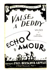 scarica la spartito per fisarmonica Valse à Deddy (Orchestration) in formato PDF