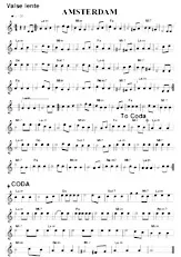 download the accordion score Amsterdam (Valse Lente) (Relevé) in PDF format