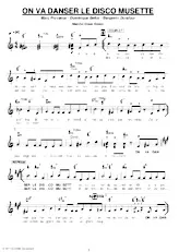 download the accordion score On va danser le disco musette (Marche Disco Dance) in PDF format