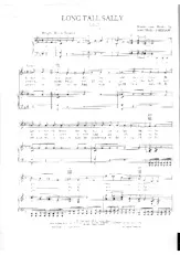 télécharger la partition d'accordéon Long Tall Sally (Chant : The Beatles) (Rock) au format PDF