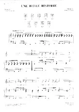 download the accordion score Une belle histoire (Pop) in PDF format