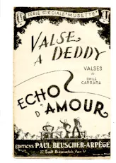 download the accordion score Echo d'amour (Orchestration) (Valse) in PDF format