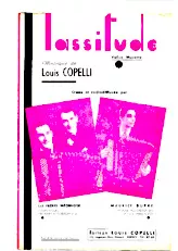 télécharger la partition d'accordéon Lassitude (Créée par : Les frères Médinger / Maurice Dupré) (Valse Musette) au format PDF