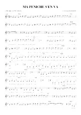 download the accordion score Ma péniche s'en va (Du Film : L'Homme de Picardie) (Relevé) in PDF format