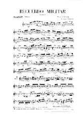 scarica la spartito per fisarmonica Recuerdo Militar (Orchestration) (Tango) in formato PDF