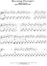 descargar la partitura para acordeón Morning Passages (Arrangement : Michael Riesman et Nico Mühly) en formato PDF