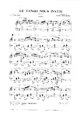 descargar la partitura para acordeón Le tango nous invite (Orchestration) en formato PDF