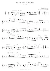 descargar la partitura para acordeón Rêve Manouche (Valse) en formato PDF