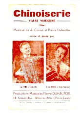 descargar la partitura para acordeón Chinoiserie (Créée par : Jean Prez / André Roques) (Valse Moderne) en formato PDF