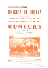 télécharger la partition d'accordéon Brigida de Huelva (Tango Typique) au format PDF
