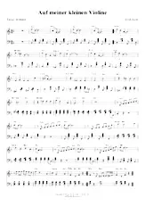 télécharger la partition d'accordéon Auf meiner kleinen Violine (Tango) (Relevé) au format PDF
