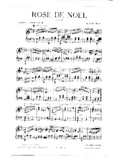 scarica la spartito per fisarmonica Rose de Noël (Valse) in formato PDF