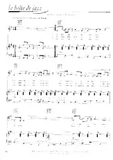 scarica la spartito per fisarmonica La boîte de jazz (Arrangement : Jean-Yves D'Angelo & Kamil Rustam) (Pop Jazz)  in formato PDF