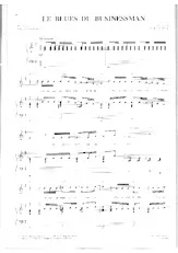 download the accordion score Le blues du businessman (De la comédie musicale : Starmania) (Chant : Claude Dubois) (Ballade Pop)  in PDF format