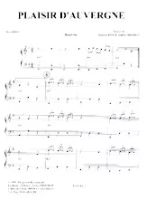 scarica la spartito per fisarmonica Plaisir d'Auvergne (Bourrée) in formato PDF