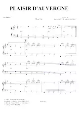 descargar la partitura para acordeón Plaisir d'Auvergne (Bourrée) en formato PDF