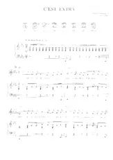 descargar la partitura para acordeón C'est extra (Slow Rock) en formato PDF