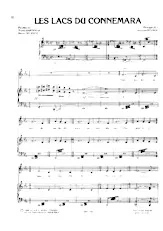 Sheet music Les lacs du Connemara for accordion to  download in PDF