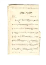 télécharger la partition d'accordéon Robinson au format PDF