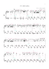 télécharger la partition d'accordéon A Cabritinha (Arrangement : Jorge Xavier) au format PDF