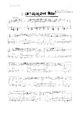 télécharger la partition d'accordéon Oh la la que Paso (Paso Doble) (Manuscrite) au format PDF