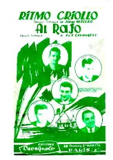 télécharger la partition d'accordéon Ritmo Criollo (Orchestration) (Tango Typique) au format PDF