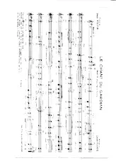 télécharger la partition d'accordéon Le chant du Gardian au format PDF