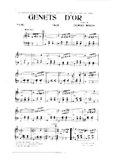 download the accordion score Genêts d'or (Valse) in PDF format