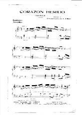 télécharger la partition d'accordéon Corazon Herido (Chulara) (Orchestration) (Tango) au format PDF