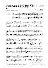 download the accordion score Prunelles de velours (Valse Musette) in PDF format
