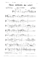 scarica la spartito per fisarmonica Deux enfants au soleil + Eh l'amour (Slow Rock + Twist) in formato PDF