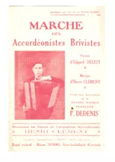 télécharger la partition d'accordéon Marche des Accordéonistes Brivistes au format PDF