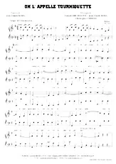 descargar la partitura para acordeón On l'appelle Tourniquette (Valse Musette) en formato PDF