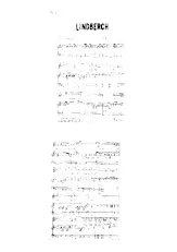 télécharger la partition d'accordéon Lindbergh (Pop) au format PDF