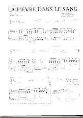 descargar la partitura para acordeón La fièvre dans le sang (Pop Rock) en formato PDF