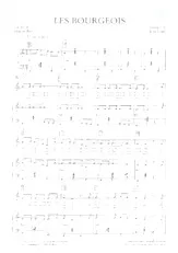 download the accordion score Les Bourgeois (Java) in PDF format