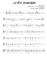 descargar la partitura para acordeón La Côte d'Emeraude (Boléro) en formato PDF