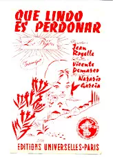 descargar la partitura para acordeón Que lindo es perdonar (Le bijou) (Bandonéon A + B) (Orchestration Complète) (Tango) en formato PDF