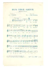 download the accordion score Mon cher Amour (Chant : Berthe Sylva) (Valse) in PDF format