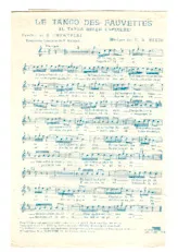 descargar la partitura para acordeón Le tango des fauvettes (Il tango delle capinere) (Chant : Berthe Sylva) en formato PDF