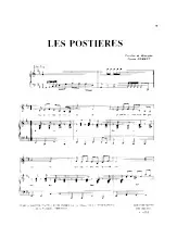 télécharger la partition d'accordéon Les postières (One Step) au format PDF