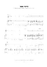 télécharger la partition d'accordéon Tata Yoyo (Chant : Annie Cordy) (Pop) au format PDF