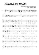 descargar la partitura para acordeón Abella de Bahia (Zouk Disco) en formato PDF