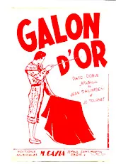 télécharger la partition d'accordéon Galon d'or (Orchestration) (Paso Doble) au format PDF