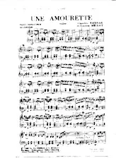 descargar la partitura para acordeón Une amourette (Valse) en formato PDF